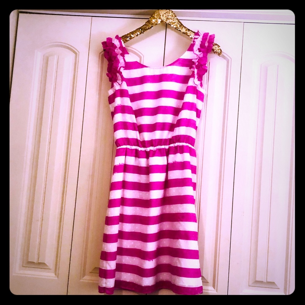 Lily Pulizter pink striped dress